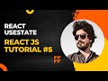 ReactJs tutorial #5 React useState #reactjs #reactjstutorial #reactjsdeveloper #usestate