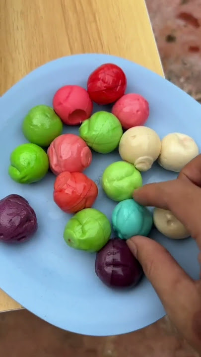 boiled candy viral worms come out - tiktok Susanto Gouw #shorts