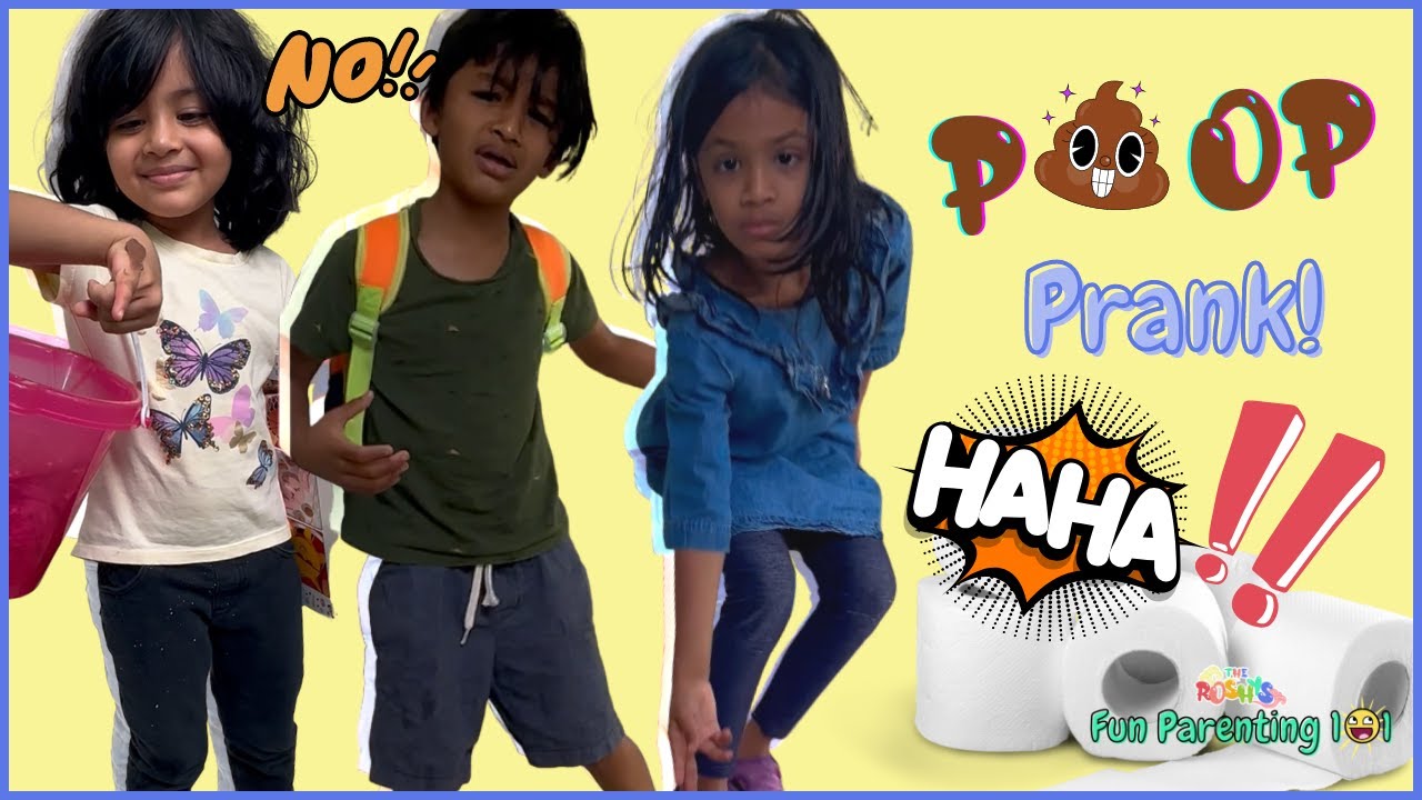 Poop Prank with The Roshys YouTube