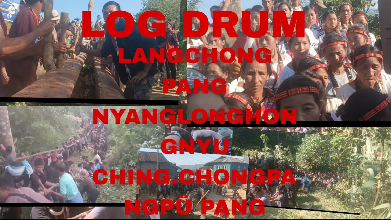 First day of pulling Log Drum of Langchong Pang / NYANG VILLAGE EP - 1