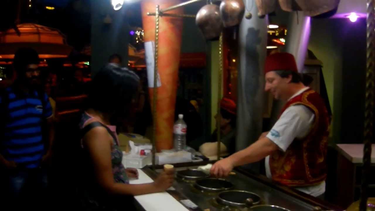 Turkish Ice Cream @ Clarke Quay, Singapore