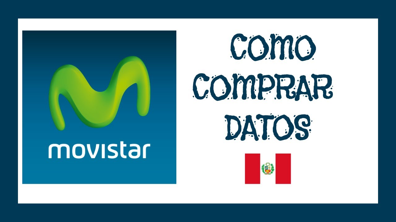 Como Comprar DATOS O MEGAS en Movistar Perú YouTube