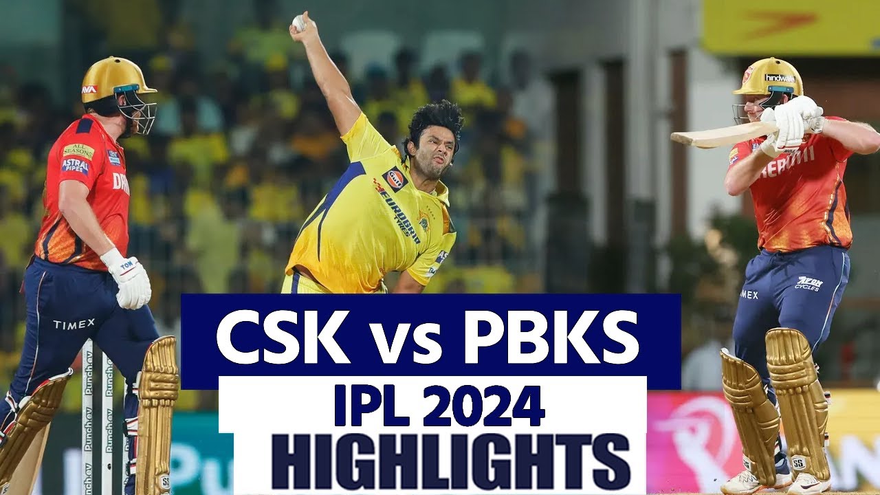 CSK vs PBKS IPL Match 49 Highlights: Chennai vs Punjab Full Match ...