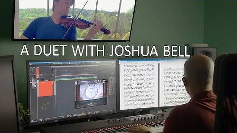 Joshua Bell Performs a Duet with Embertone (and the Joshua Bell Virtual Violin)