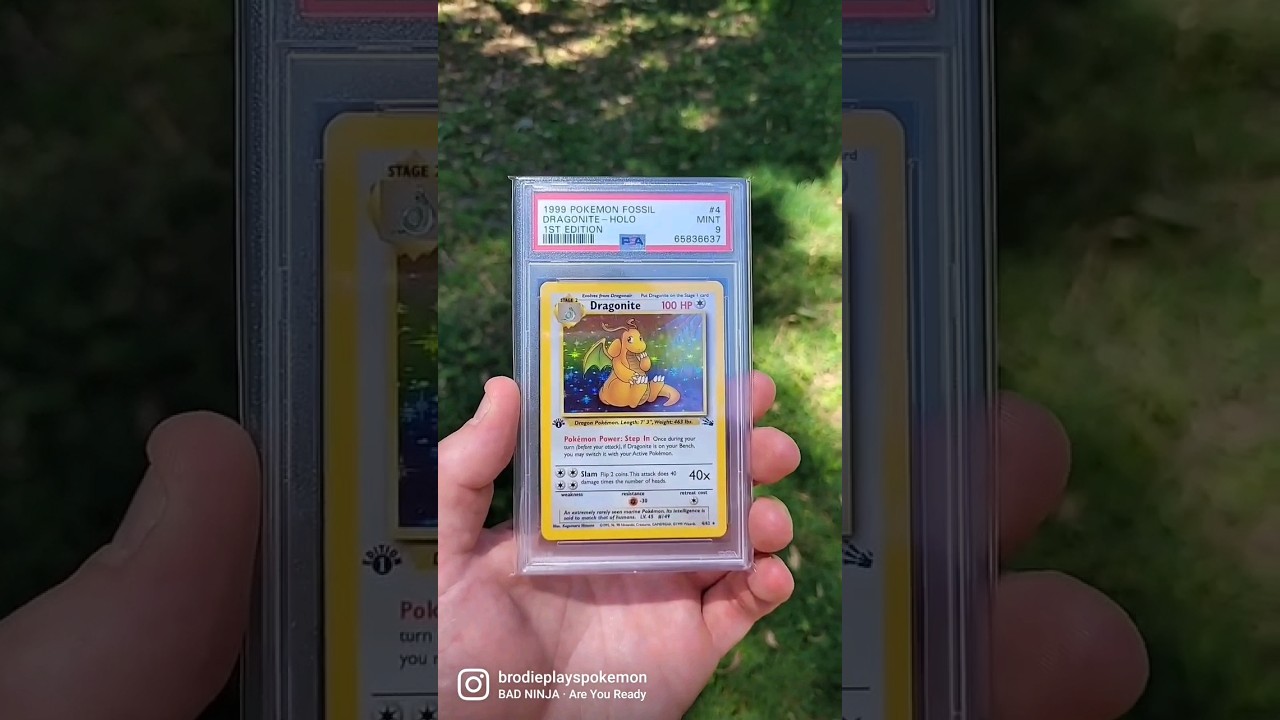 My INSANE childhood 1st edition Pokemon card ($500+) 