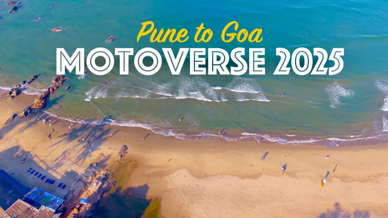 Solo Ride | Pune to Goa | Motoverse 2025 | Classic 650 🏍️ | North Goa Beaches