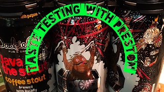 Java the Stout coffee stout taste test