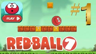 Red Ball 7 LEVEL: 1 screenshot 4
