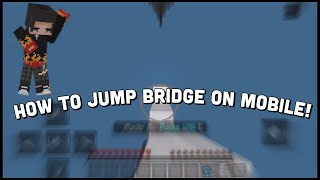 How to jump bridge on mobile! #shorts