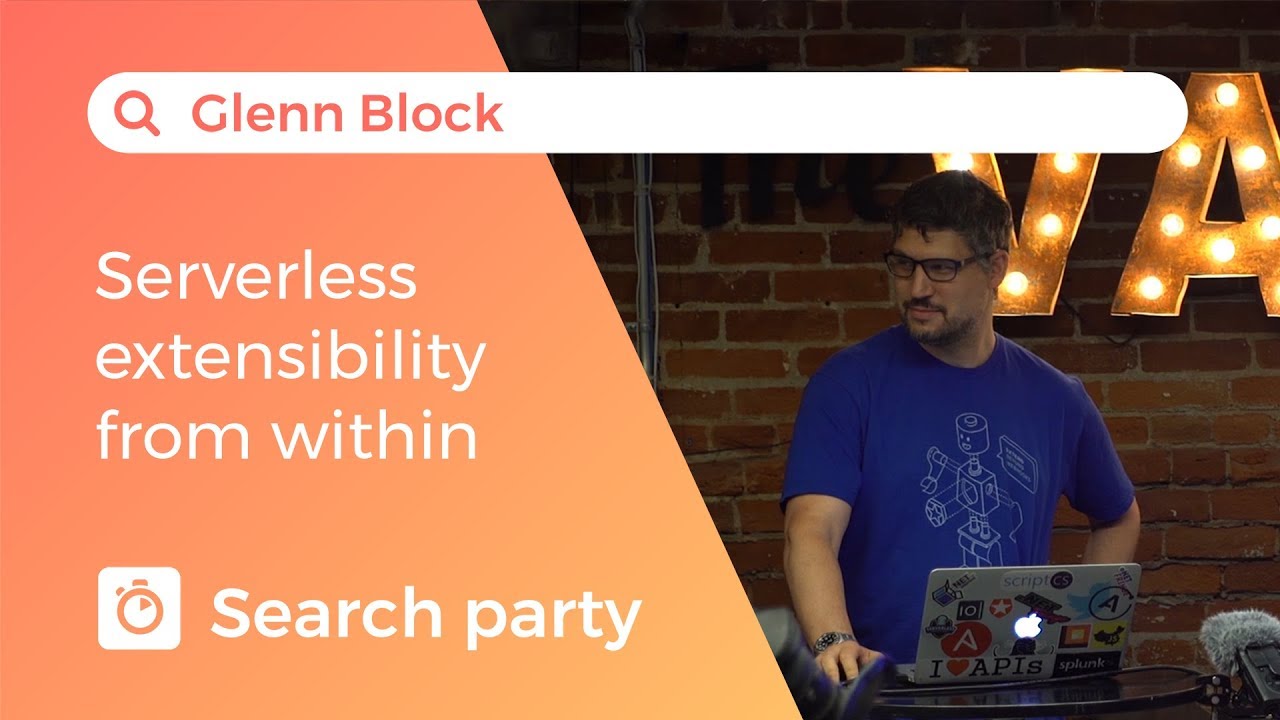 Serveless extensibility from within - Glenn Block