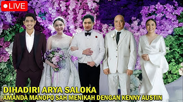 LIVE..!! Amanda Manopo Menangis Dapat Ucapan Selamat Dari Arya Saloka Atas Pernikahannya