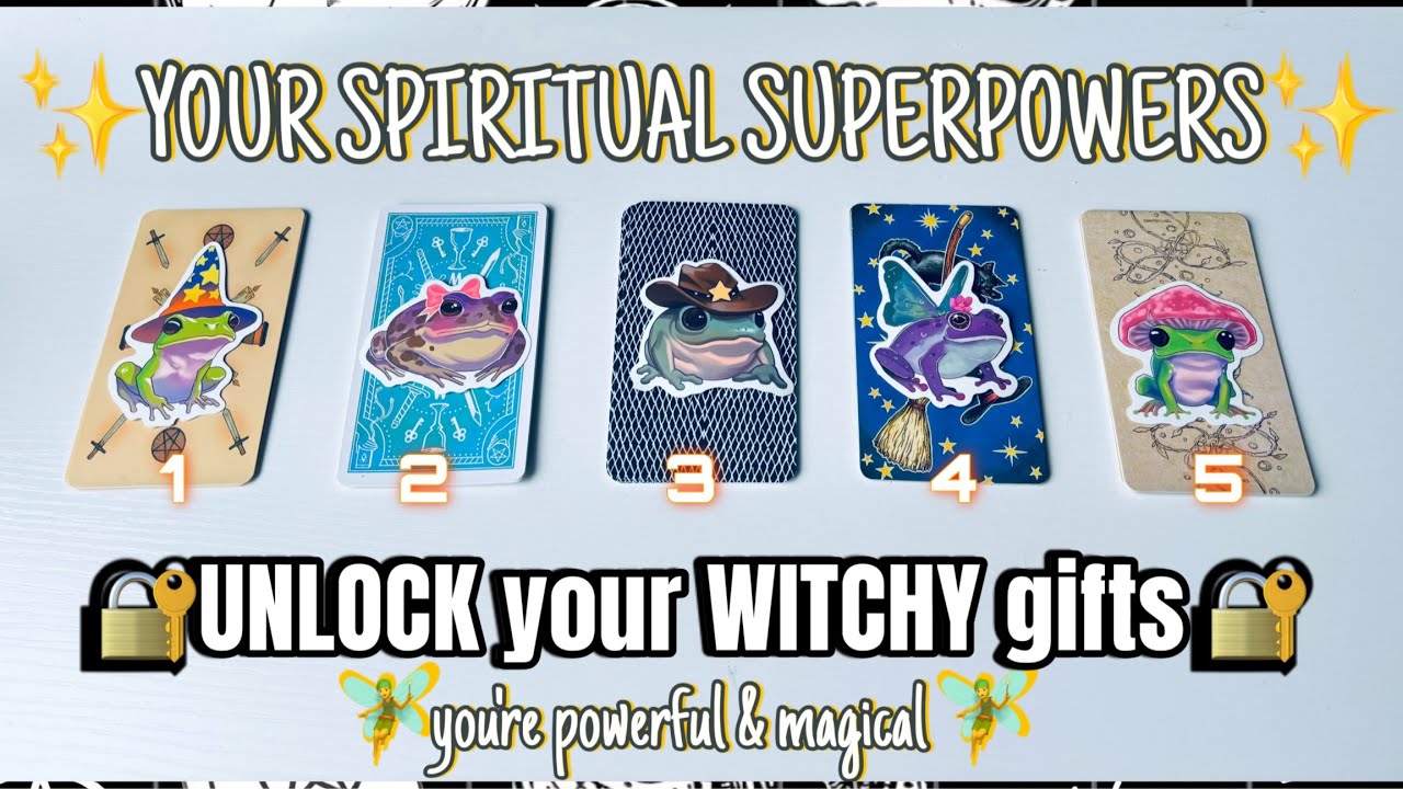 🐸🧙What Kind of Witch Are You? 🔮Discover Your Inner Magic & Spiritual Superpowers👀Pick a Frog!🐸 