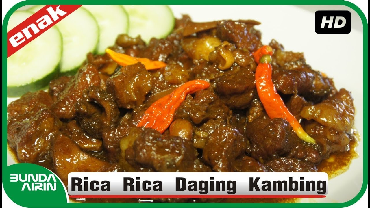 Resep Masak Rica Rica Daging Kambing Resep Masakan Nusantara Indonesia Mudah Simpel Bunda Airin Youtube