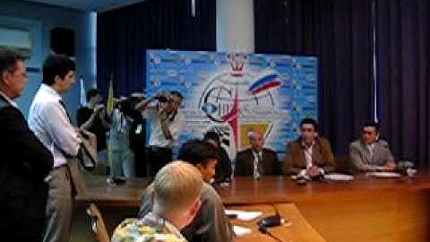 Kramnik - Topalov: Toiletgate @ 2006 World Championship match in Elista - Part 1