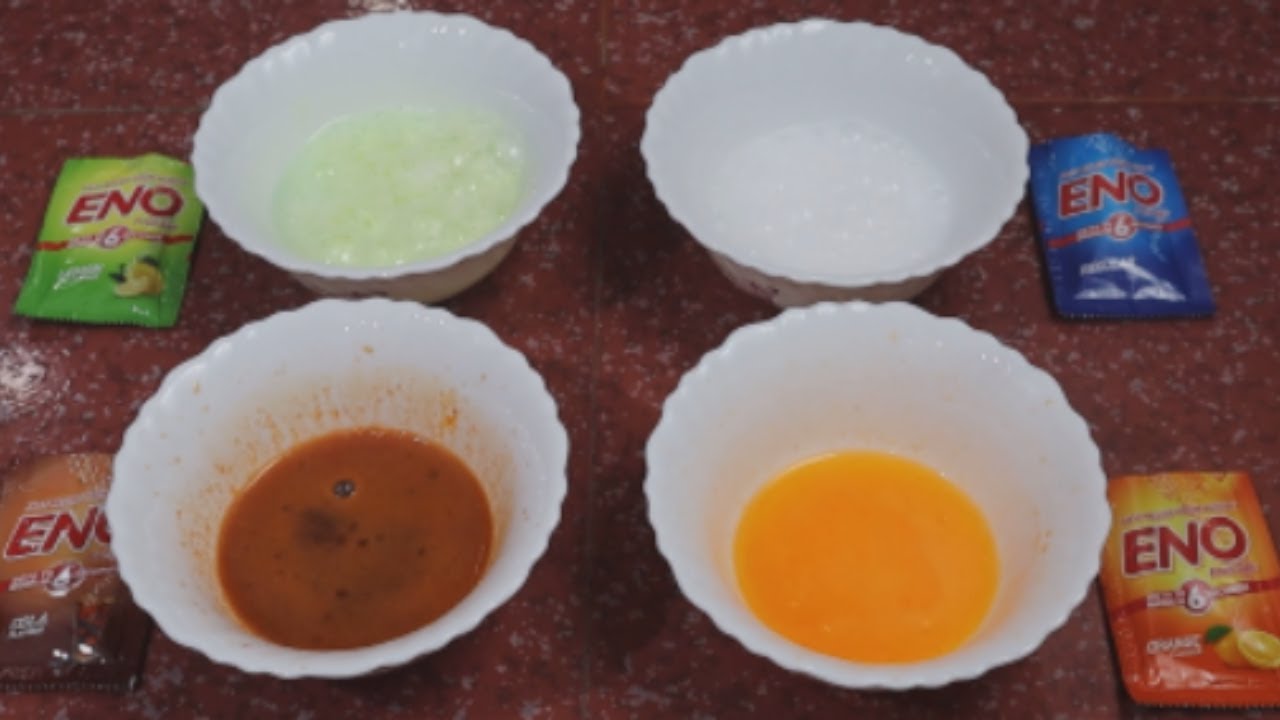 ENO Fruit Salt with four different flavours review