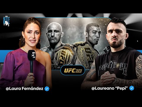 Who is the GREATEST FEATHERWEIGHT in UFC HISTORY? 🐐 | Post UFC 325 with "Pepi" and Laura Fernandez