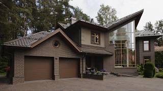 Видеосъемка элитного дизайнерского загородного дома | CINEMATIC REAL ESTATE VIDEO 4K | SONY a7s3