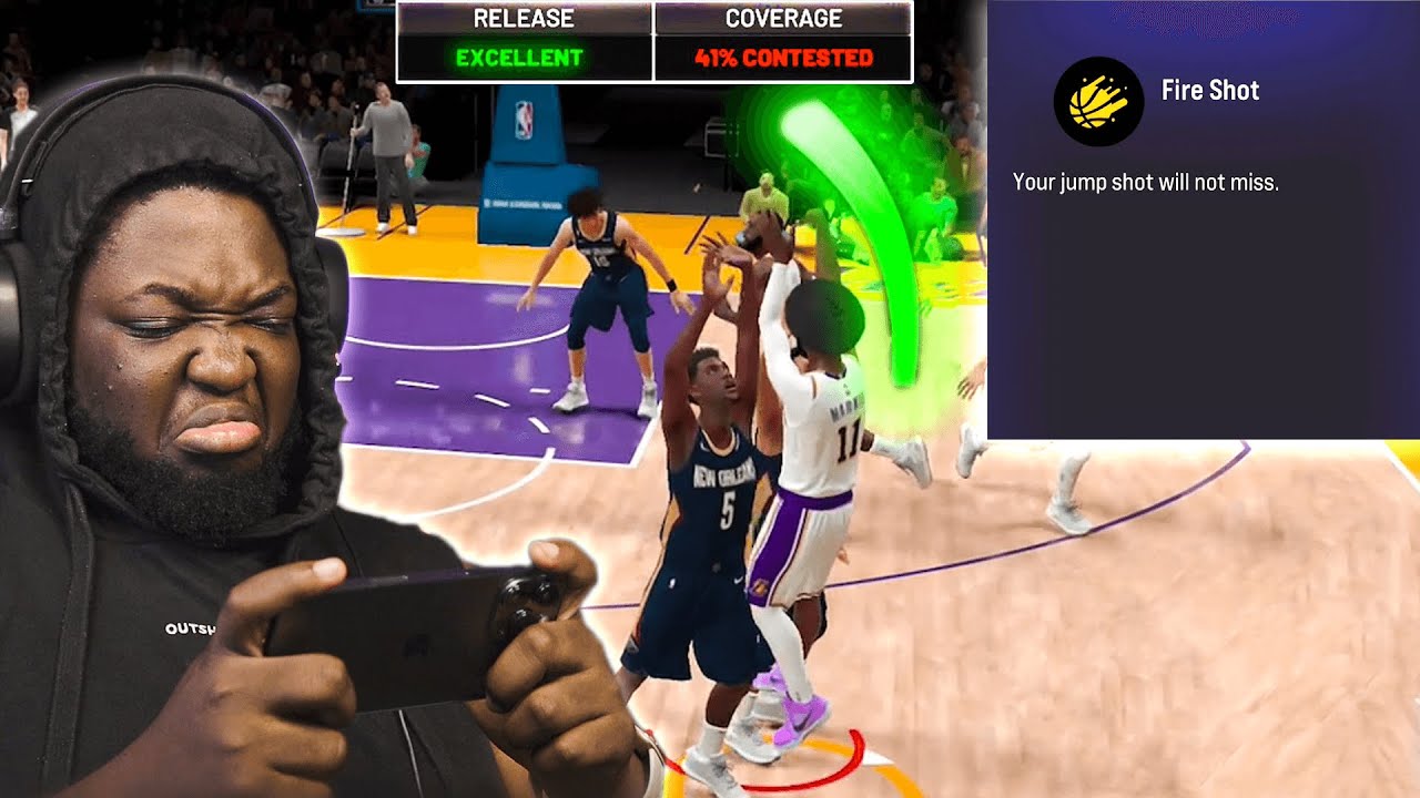 I unlocked AIMBOT and had the CRAZIEST ENDING EVER! NBA 2K23 Mobile My Career Ep 10