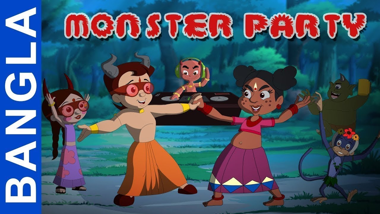 Chhota Bheem - Monster Party in Bangla - YouTube