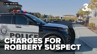 Suspect arrested after Las Vegas barricade facing robbery, battery charges