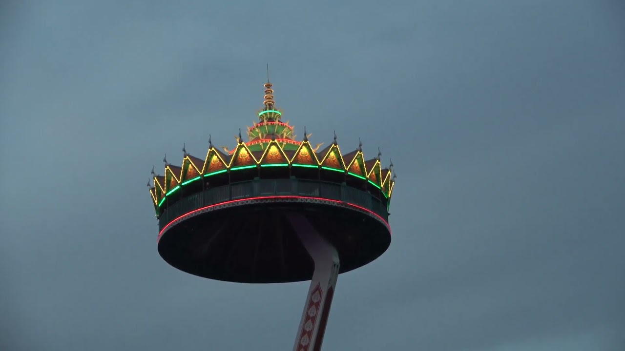 efteling 2019 de verlichting van de pagode offride