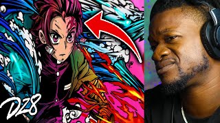 TANJIRO RAP SONG | 'Hinokami Kagura' | DizzyEight ft. Samad Savage [Demon Slayer AMV] reaction