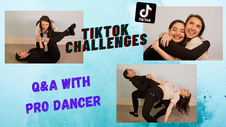 TRYING TIKTOK FITNESS CHALLENGES - Q&A with Pro Da...