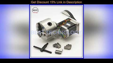 Best 100mm CNC 4th Axis CNC dividing head/Rotation Axis/A axis kit  Reduction ratio 4:1 with Nema34