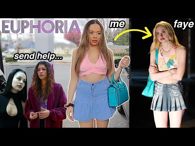 I wore only EUPHORIA Outfits For A Week 