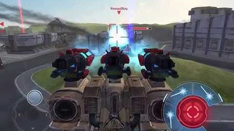 War Robots Test Server 3.6: Dragoon Gameplay, new heavy weapon