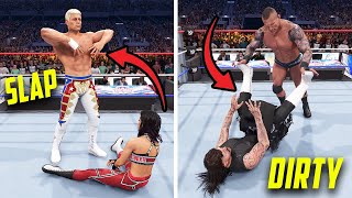 30 Most Dirtiest Moves In Wwe 2K25