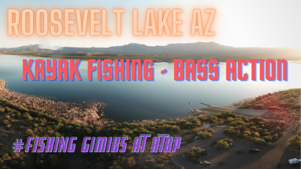Kayak Bass Fishing @ Roosevelt Lake AZ (great action)