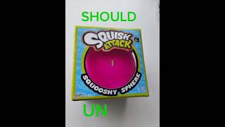 Should I unbox my jumbo squishy ??! xx