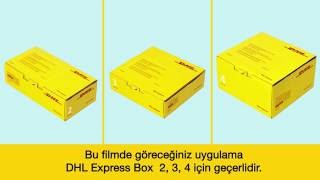 DHL Express Box 2,3,4