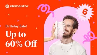 Elementor Pro Birthday Sale  Biggest Elementor Discount