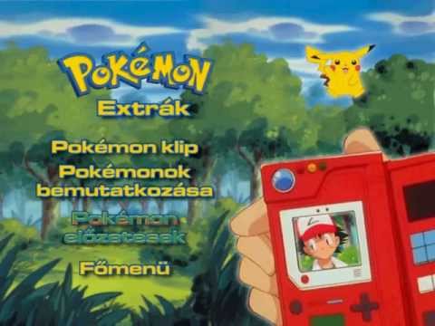 Nagy Pokémon DVD menü - Big Pokémon DVD menu(Hungarian) - YouTube