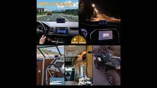 Xhtechnology 8 Gang Multi-Function Switch Panel, 12/24V Control Waterproof Toggle Momentary Pulsed