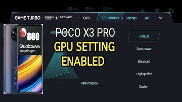 POCO X3 PRO ENABLE GAME TURBO GPU SETTING NO PC NO ROOT miui 12.5.4  file is in description ⬇️