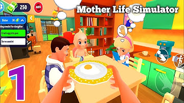 Mother Life Simulator - Eden - Android Mobile Simulator Gameplay Walkthrough #1