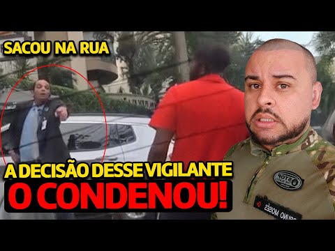Miniatura do vídeo: VIGILANTE SACA ARMA EM BRIGA NO MEIO DA RUA