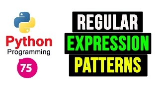 Celebrity Python Programming Tutorial - Regular Expressions | Patterns Net Worth