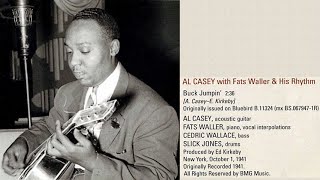 Video thumbnail of "Al Casey w/Fats Waller & His Rhythm "Buck Jumpin'" 1941"