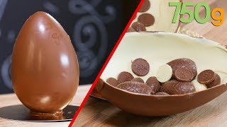 Recette Maxi Kinder Surprise fait maison - Spécial Oeuf de Pâques - 750g