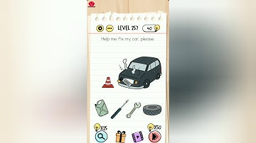 Brain Test Level 257 help me fix my car please