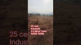 Veerapandi pirivu .25 cents industrial land for sale..3.5 lakhs/ 1cent .2 sites adjoin.96555 75588