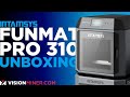Funmat pro 310 unboxing  intamsys 3d printer 2024