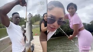 Boosie & Fiancee Rajel Nelson Invite The Family Fishing On Their Estate! 🎣