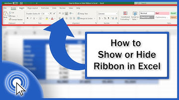 How to Show or Hide the Ribbon in Excel (Quick and Easy)