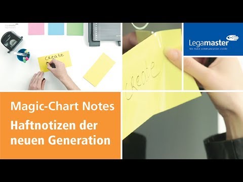 Magic-Chart Notes: Haftnotizen der neuen Generation