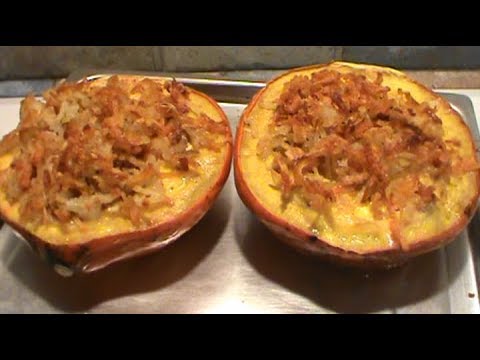 Breakfast Acorn Squash For Two